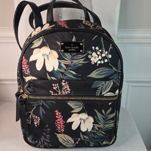 Kate Spade Wilson Road Botanical Small Bradley nylon backpack